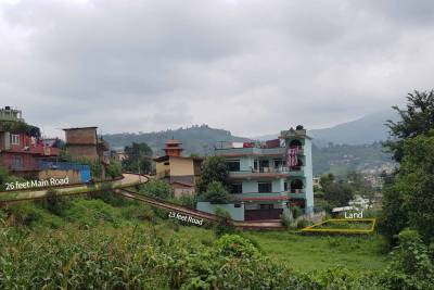 An eye-catching land area is on sale at Goldhunga, Tarkeshwor Municipality.